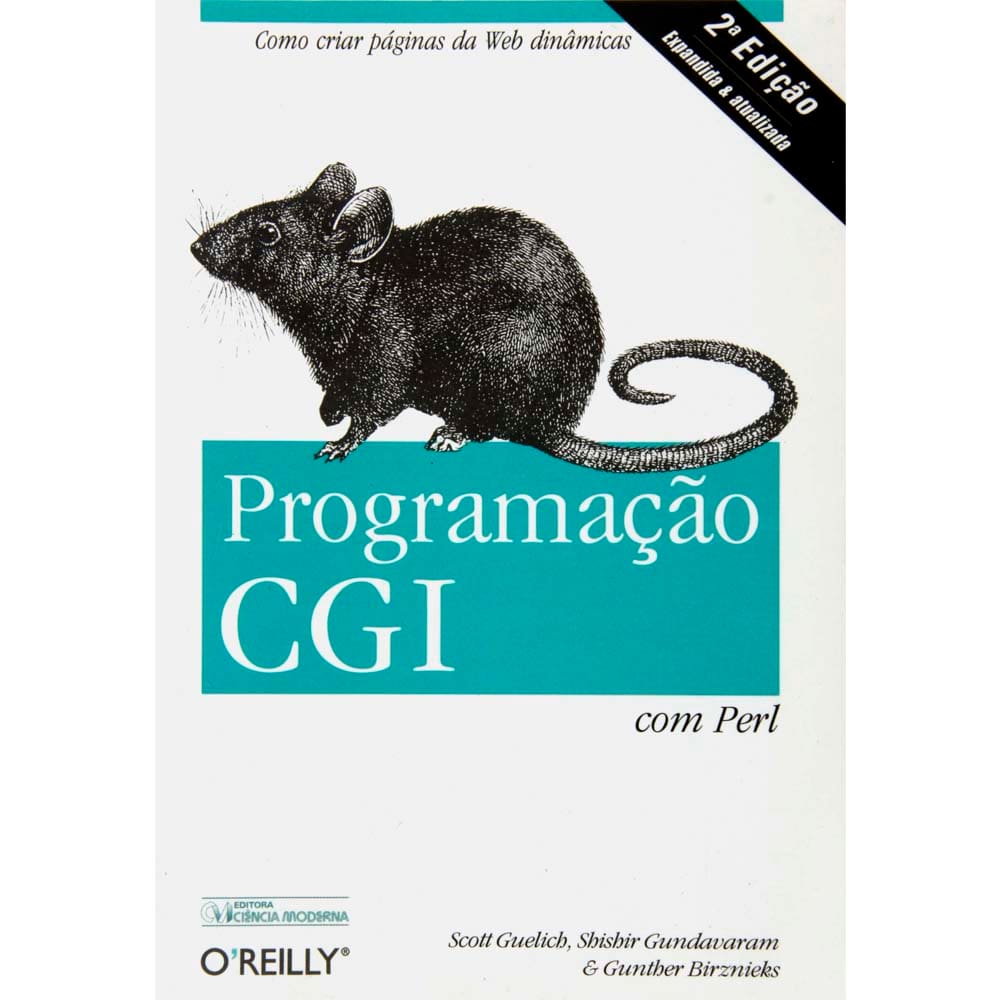 Livro - Programação CGI com Perl: O Reilly - Scott