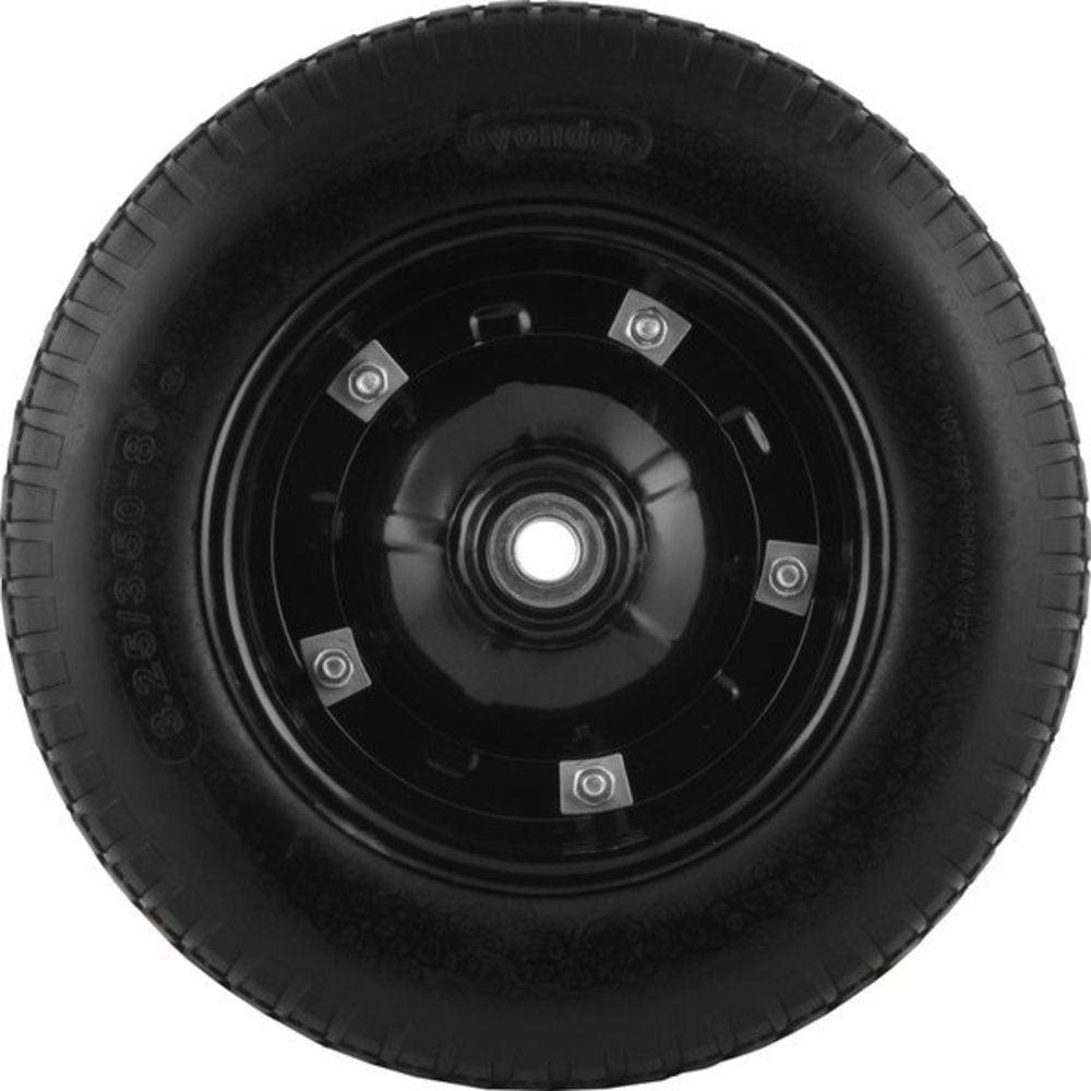 Roda completa com pneu maciço 3/4" x 8" - Vonder