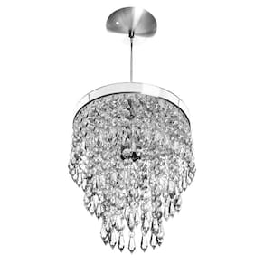 Lustre Pendente De Cristal Acrílico Manucrillic Magnifico