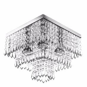 Lustre De Cristal Acrilico Sweetcrillic 30x30 Perfeito!!