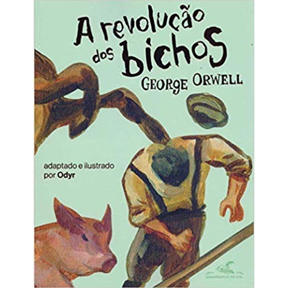 Livro - HQ A Revolução dos Bichos (Quadrinhos)