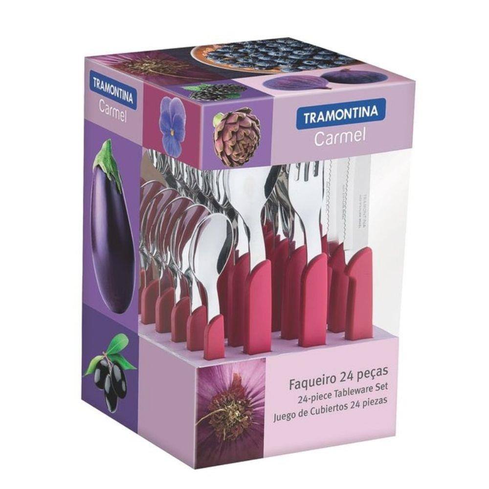 Faqueiro Inox 24 Peças Carmel Tramontina 23499/031