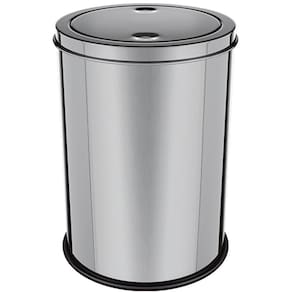 Lixeira Inox 12 Litros Basculante Banheiro Cozinha