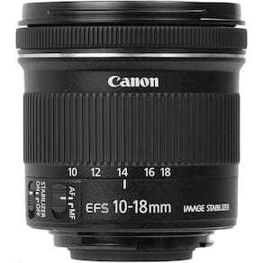 Lente Canon EF-S 10-18mm f/4.5-5.6 IS STM