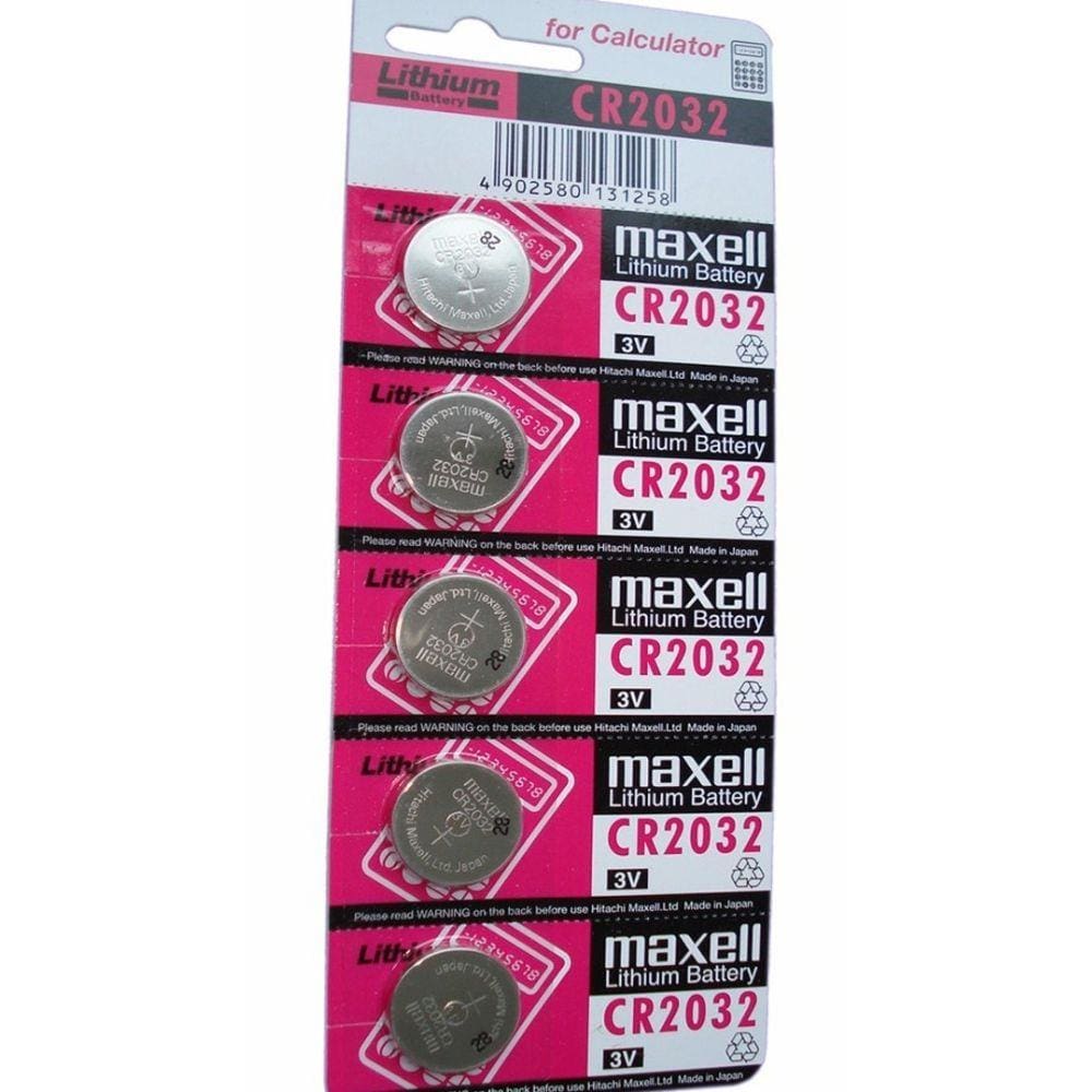 Bateria CR2032 3v Maxell Blister 5 unidades