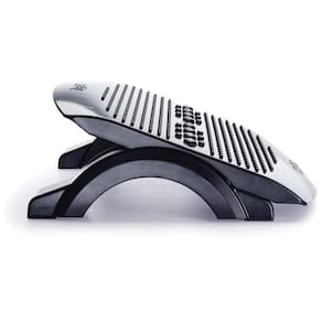 Suporte Ergonômico Para Pés Preto - Waleu