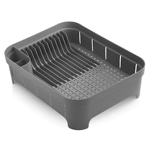 Escorredor de Louça, pratos, cor Cinza Chumbo OU Trium 40 CM