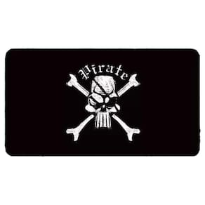 Mouse Pad Gamer Pirata Extra Grande 70x35cm Antiderrapante