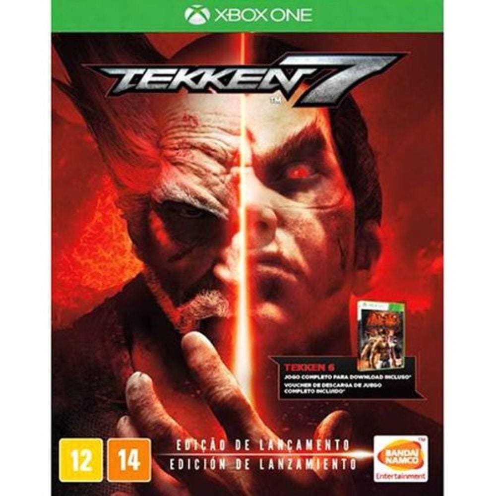 Jogo Tekken 7 Tekken 6 Incluído - Xbox One - Lacrado