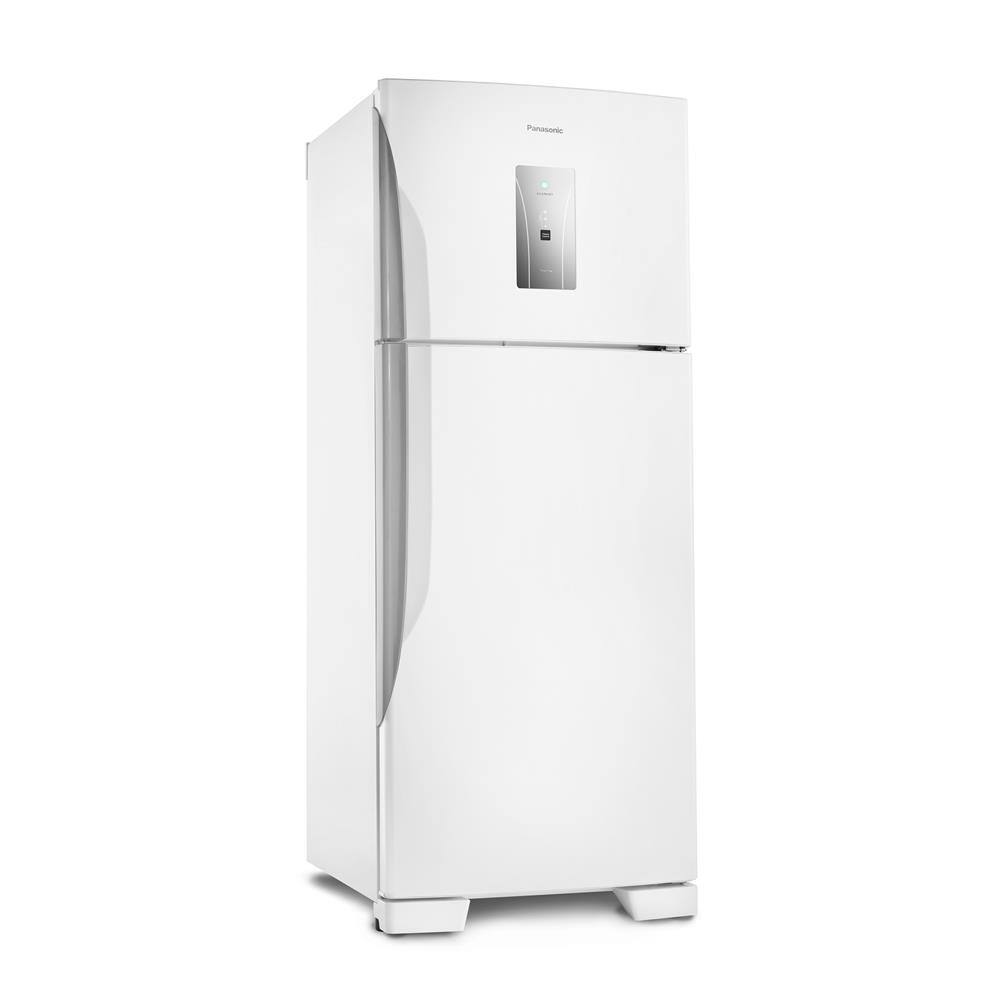 imagem-Geladeira Panasonic NR BT50BD3WA Frost Free Econavi 435 Litros Branco - 110v
