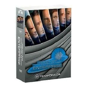 Box Jornada Nas Estrelas Enterprise 3 Temporada - 7 discos