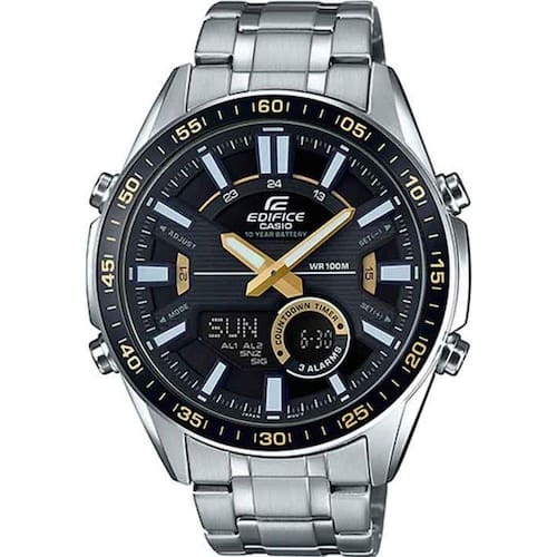 imagem-Relógio Masculino Casio Edifice EFV-C100D-1BVDF - Prata/Preto