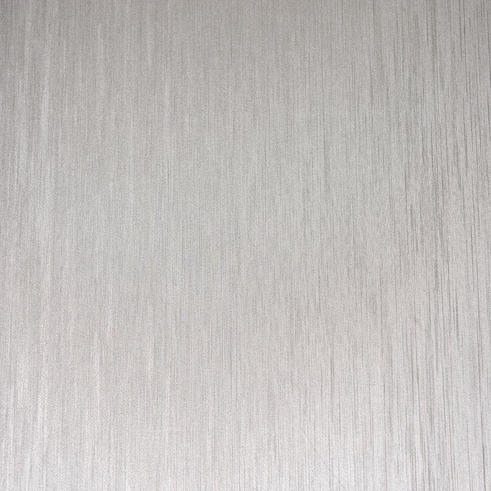Papel de Parede Autoadesivo Aço Escovado Prata Com Textura 45CM X 10M
