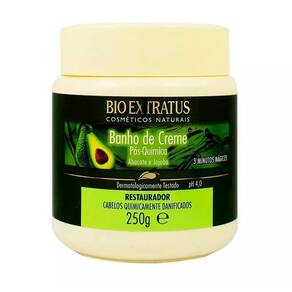Banho De Creme Bio Extratus Pós Química Abacate Jojoba 250g