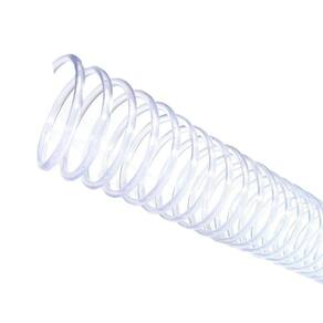 Espiral para Encadernação Cristal 45 mm para 400 folhas 16 unidades