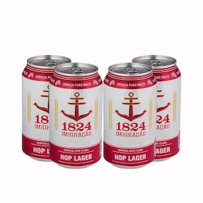 Pack 4 Imigração Hop Lager 350ml lata