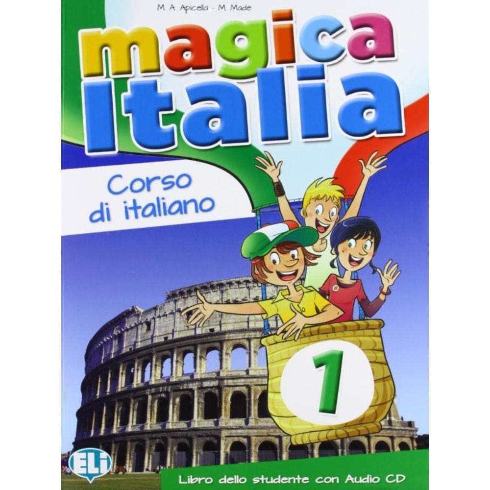 Livro - Magica Italia 1 Libro Dello Studente + Cd