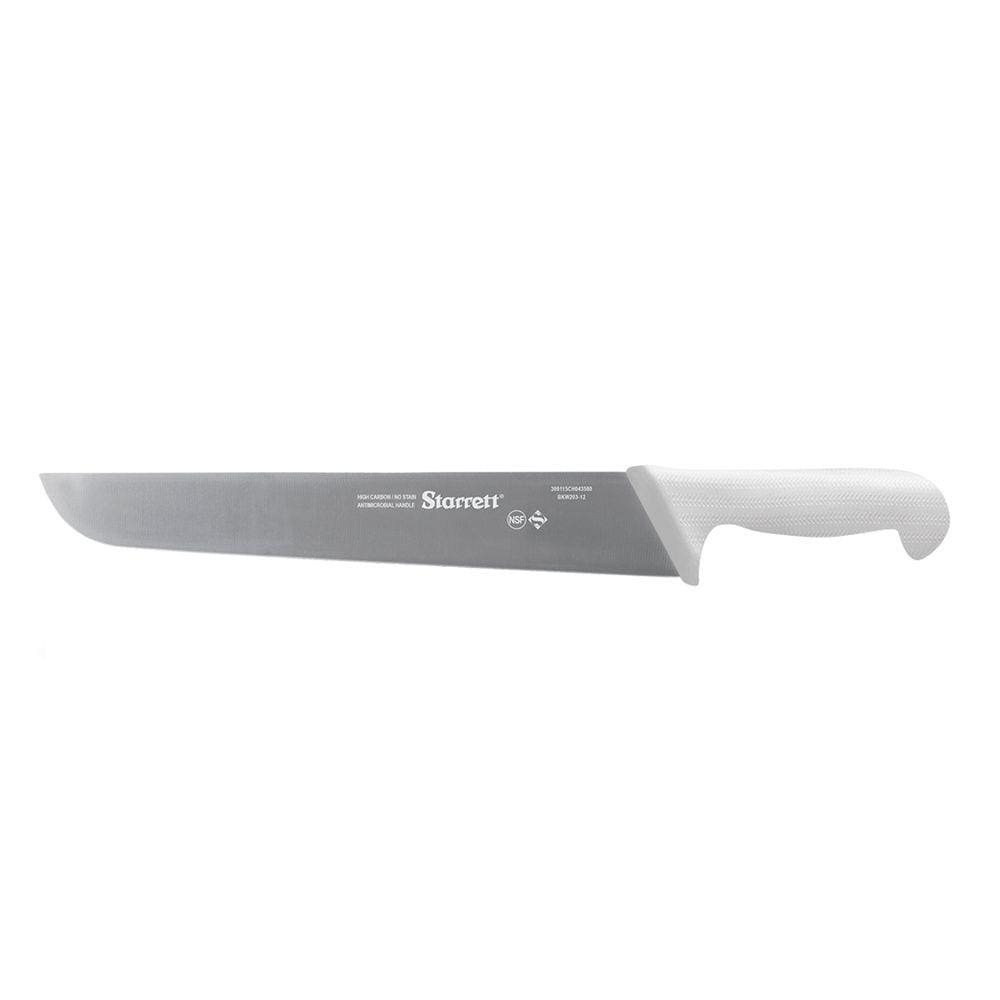Faca para carne reta larga 12" branca - Starrett