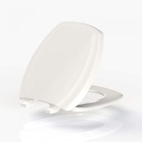 Assento em Polipropileno Soft Close para Louça Thema Tupan Bege