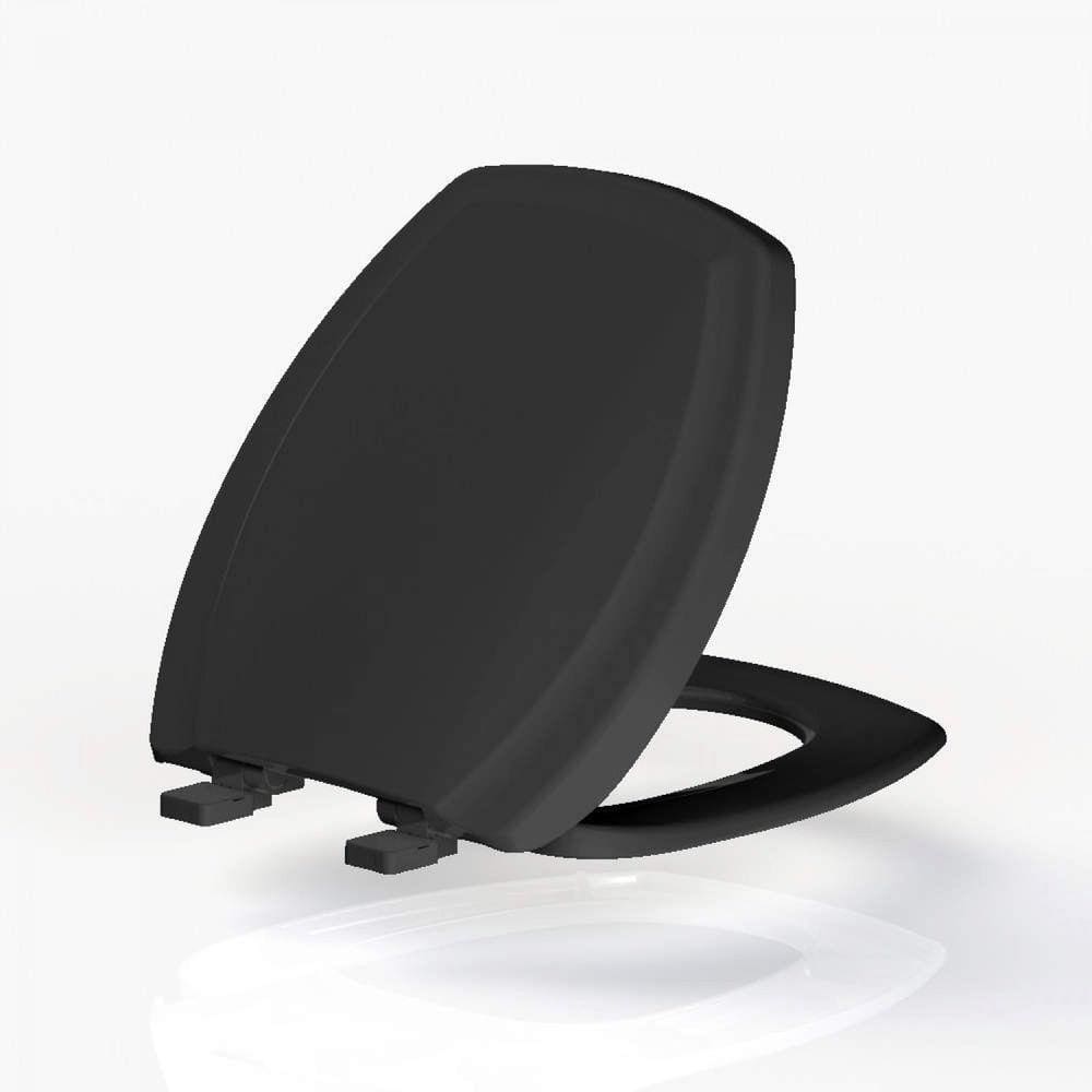 Assento em Polipropileno Soft Close para Louça Tupan Preto