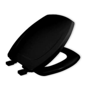 Assento em Resina Termofixa Soft Close para Louça Thema Tupan Preto