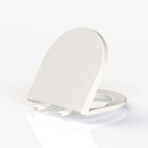 Assento Sanitário em Resina Termofixa para as Louças Riviera Smart Soft Close Tupan Cinza