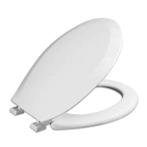 Assento Resina Oval Luxo para Louça Tupan Branco