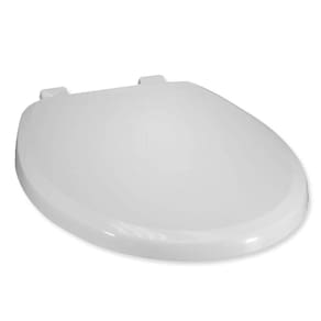 Assento Polipropileno Oval Evolution para Louça Tupan Cinza