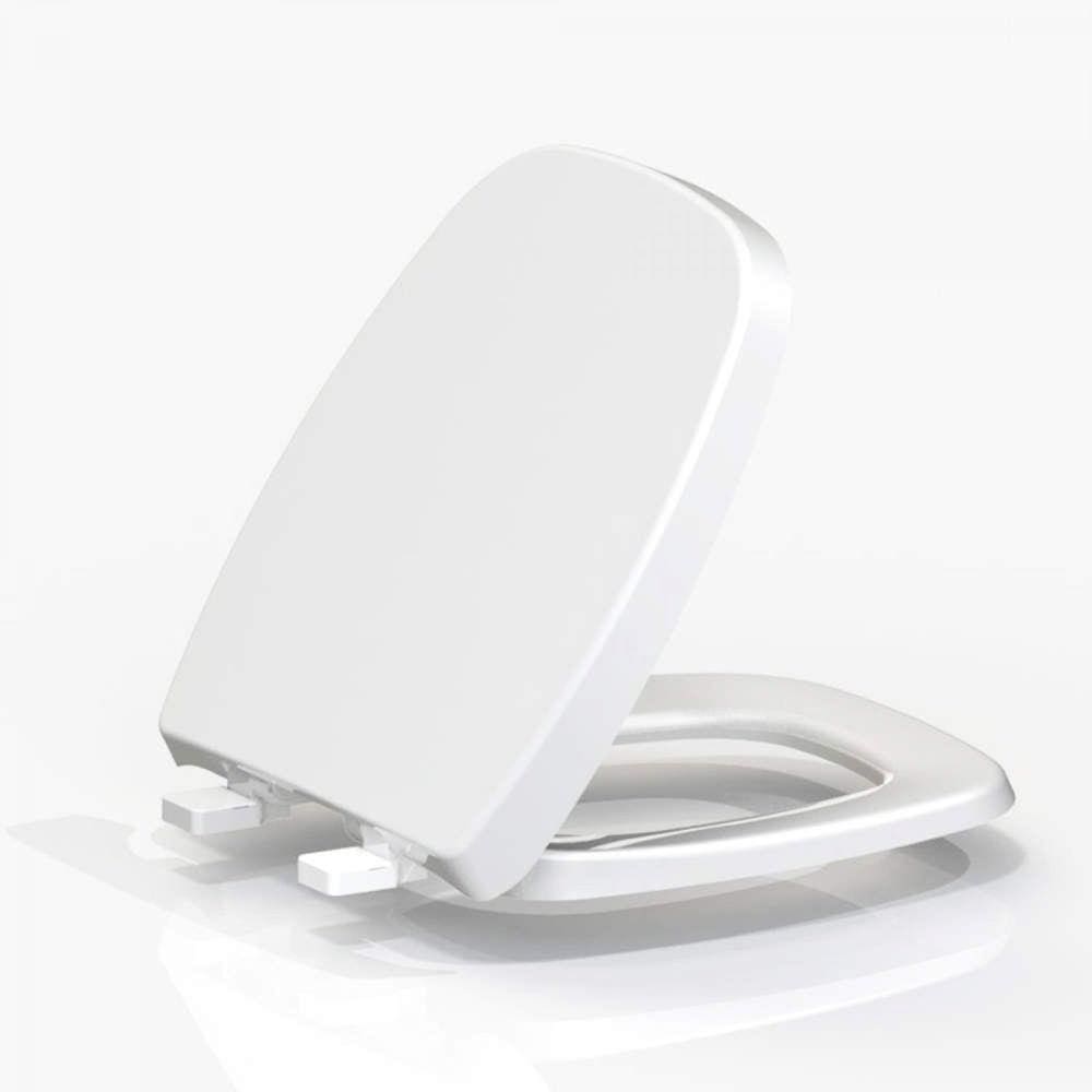 Assento Sanitário em Resina Termofixa para as Louças Fit Versato Savary Soft Close Tupan Branco