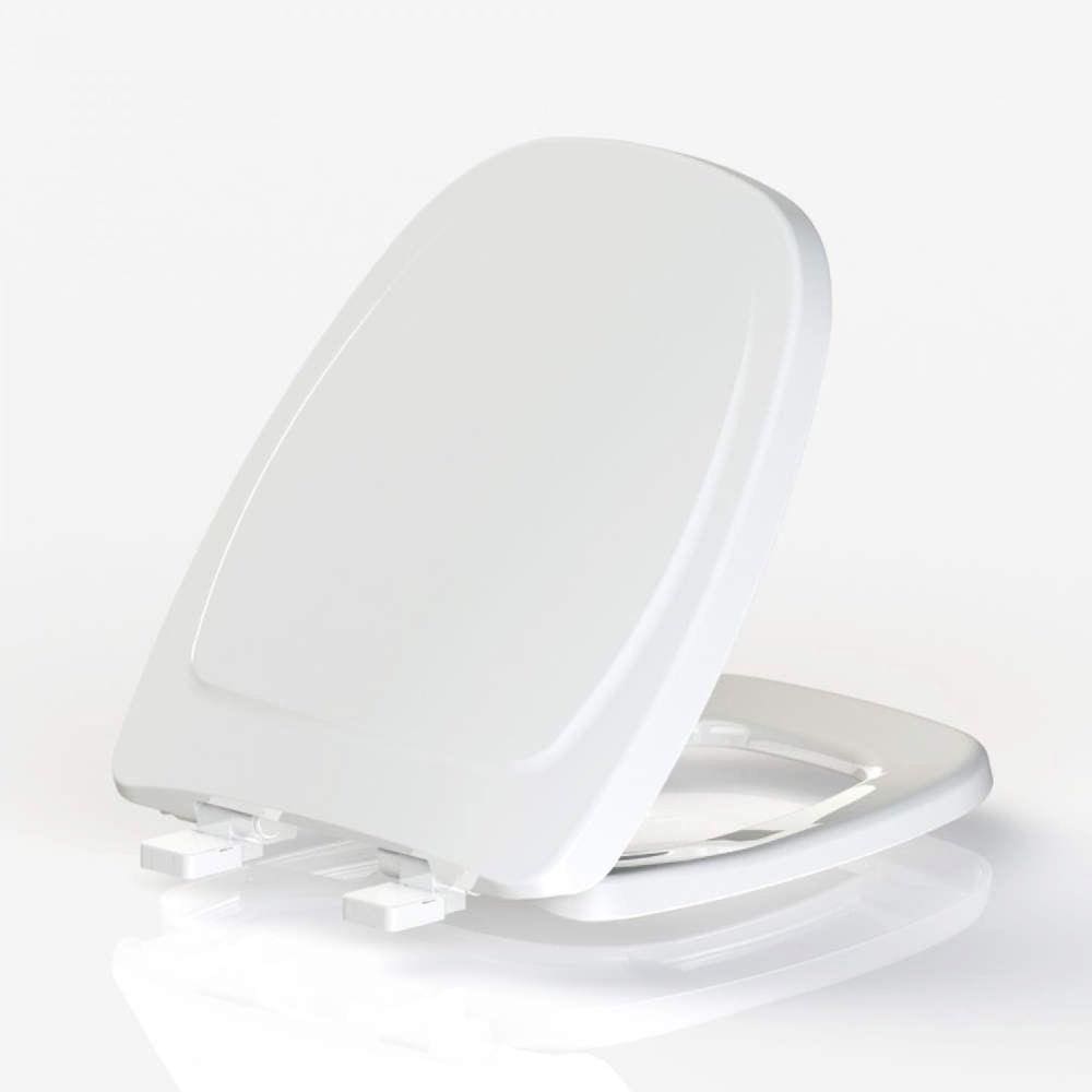 Assento Sanitário em Polipropileno para Louça Monte Carlo Soft Close Tupan Branco