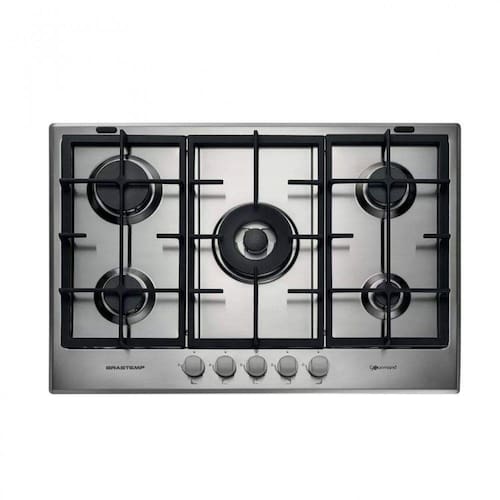 Cooktop 5 Bocas a Gás 220V Gourmand Brastemp Preto