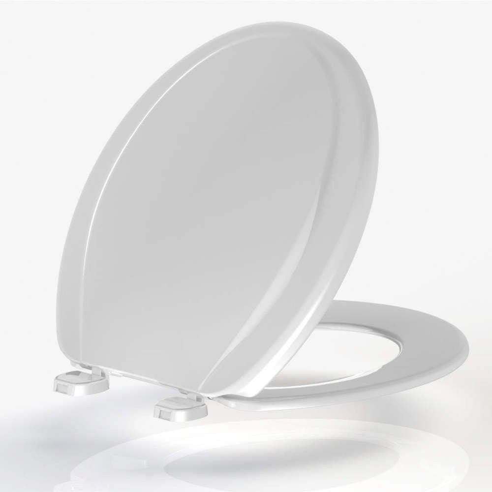 Assento Sanitário Oval em Polipropileno Plus Universal Tupan Bege