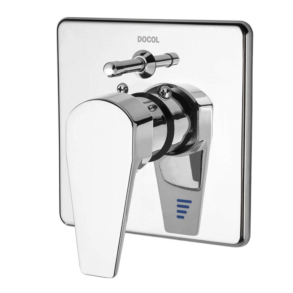 Acabamento Monocomando para Banheira e Chuveiro 1/2 Lift Docol Cromado