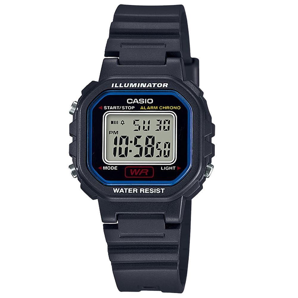 Relógio Feminino Digital Casio LA-20WH-1CDF - Preto
