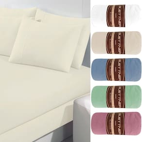 Lençol Queen Basic Rolinho Malha Liso Buettner Branco