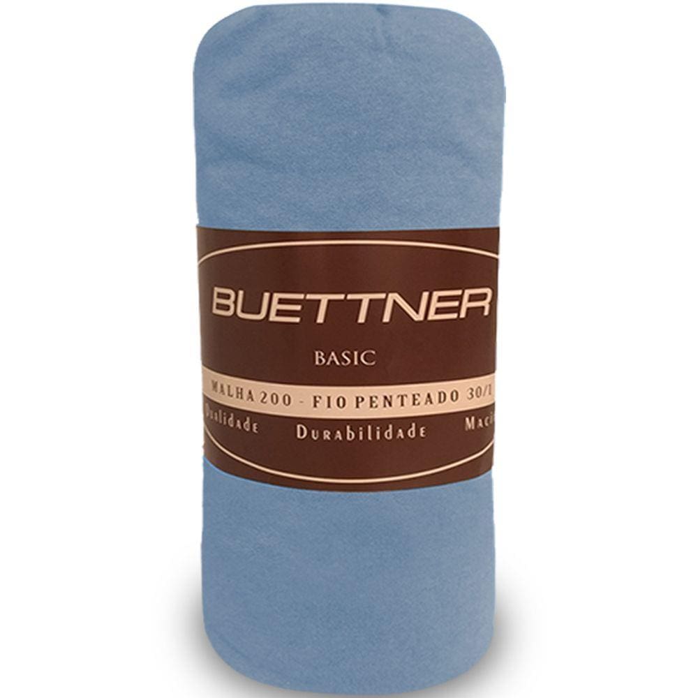 Lençol Avulso Casal Basic Rolinho Malha Buettner Jeans