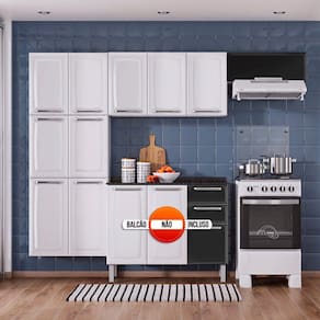 Cozinha Itatiaia Luce Compacta 3 Peças Nicho