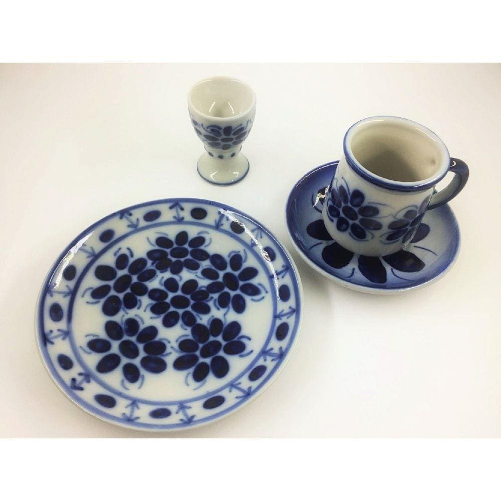 Conjunto Café da manhã - Feito e pintado a mao Conjunto Café da manhã, Feito e pintado a mão