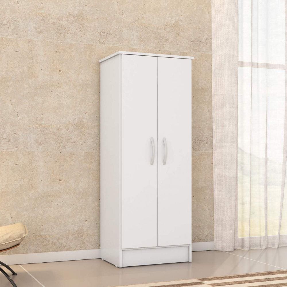 Armário Multiuso 2 Portas 3 Viena Demóbile Branco