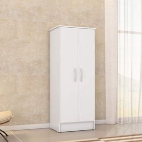 Armário Multiuso 2 Portas 3 Viena Demóbile Branco