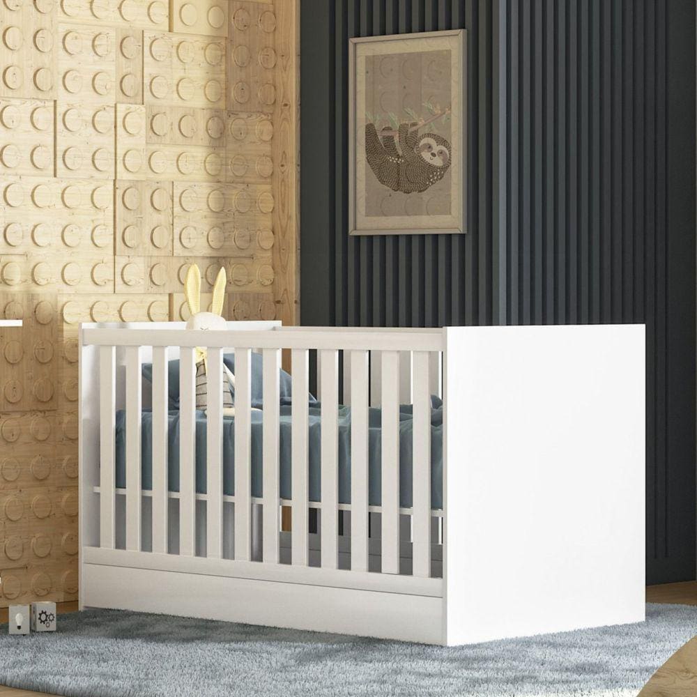 Berço Mini Cama Doce Sonho Qmovi Branco