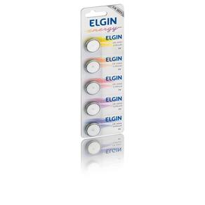 Bateria de Botão de Lítio Elgin CR2032 com 5 unidades