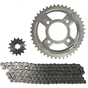 Kit Relação Honda Cg Titan Fan 125 2000 A 2008 Nakata Coroa Corrente e Pinhão TM10125