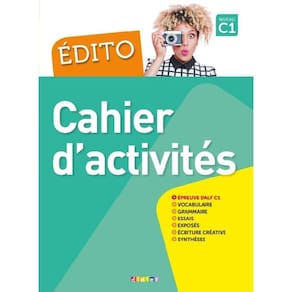 Livro - Edito C1 Cahier D´Exercices - 3ª Ed