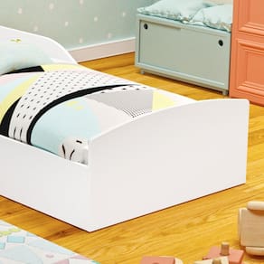 Cama Infantil Montessoriana Sonho - Branca - RPM Móveis