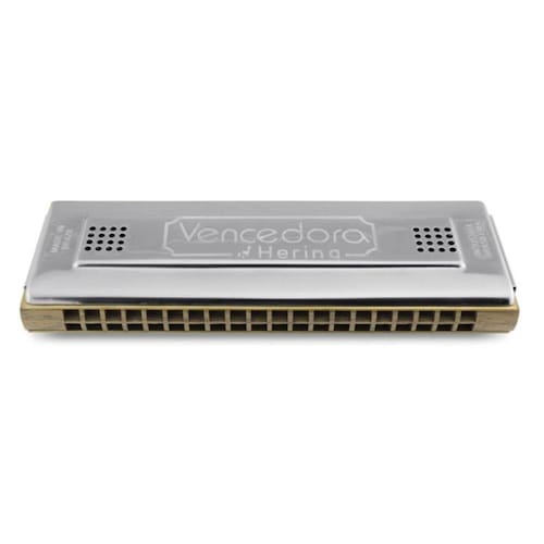 Gaita De Boca Hering Vencedora Tremola 7680 C e G Menor preço em Gaita De Boca Hering Vencedora Tremola 7680 C e G