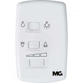 Controle Ventilador de Teto 127V Branco MARGIRIUS