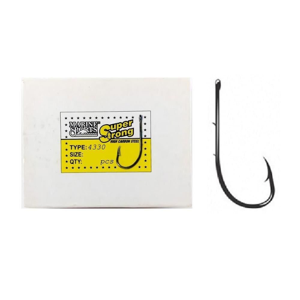 Anzol Marine Sports Super Strong 4330 - 12/0 Pacote 10un