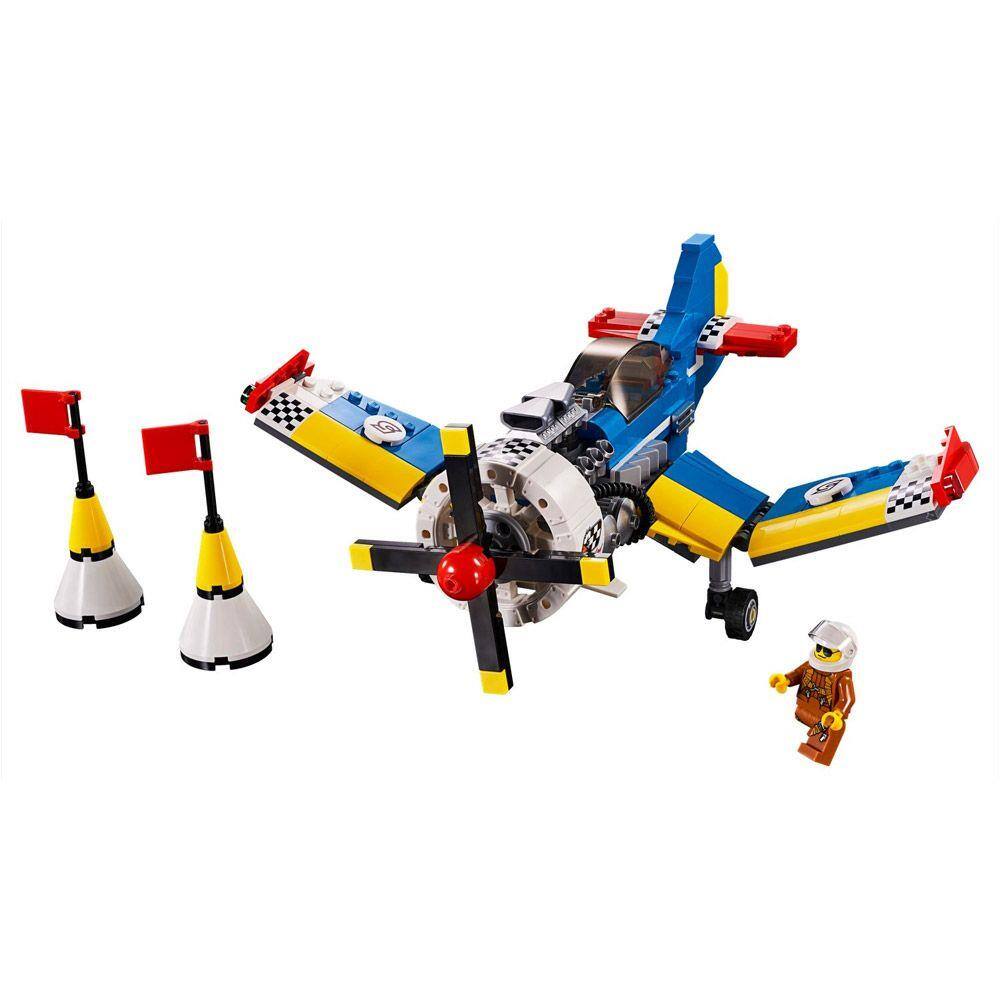 Blocos do Montar LEGO Creator Carro de Corrida Vermelho 72 Peças