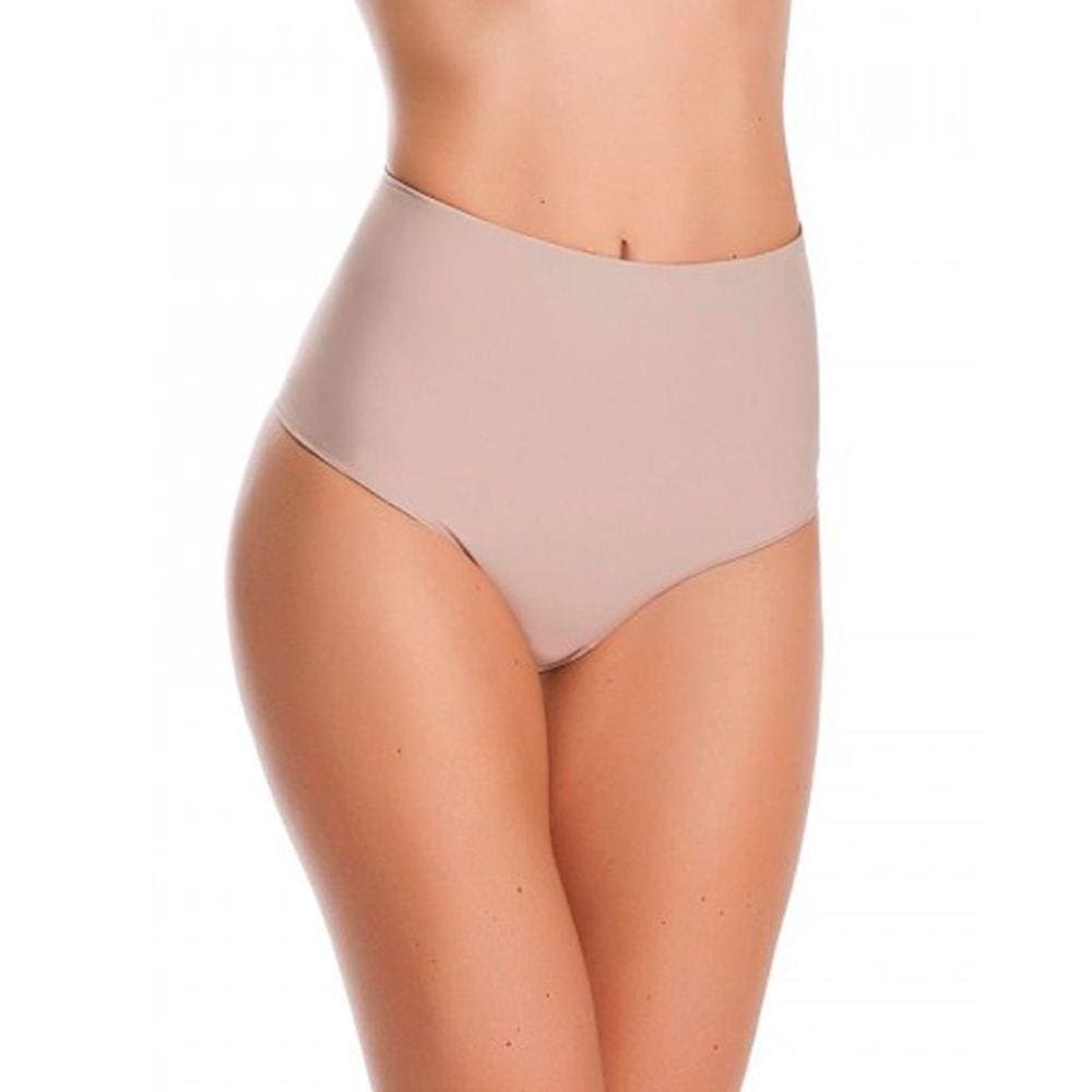 Calcinha Modeladora Cintura Alta de Microfibra Redutora de Medidas Liebe Ref 401302
